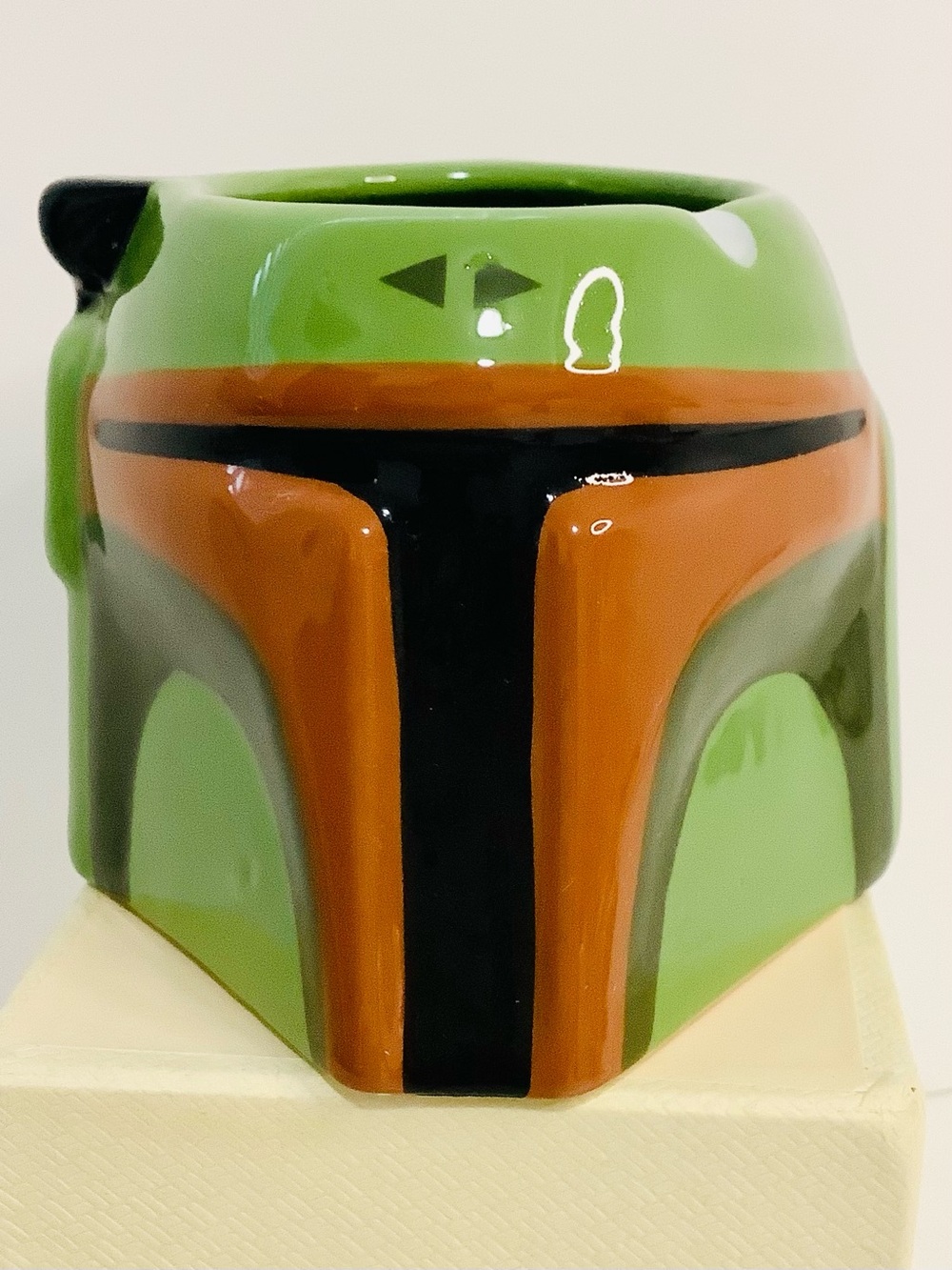 Star Wars Boba Fett Bounty Hunter Sculpted Helmet Ceramic Coffee Tea Mug by Zak